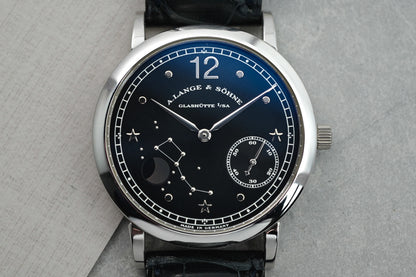 A. Lange & Sohne 1815 Moonphase Emil Platinium 36mm Numbered Edition 150 Pieces 231.035