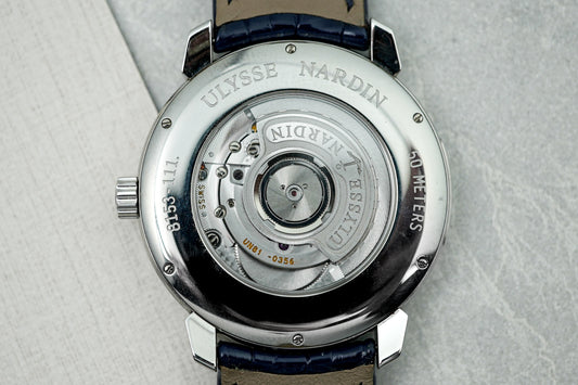 Ulysse Nardin Classico Enamel Dial Blue 40mm 8153-111-2/E3 853-111