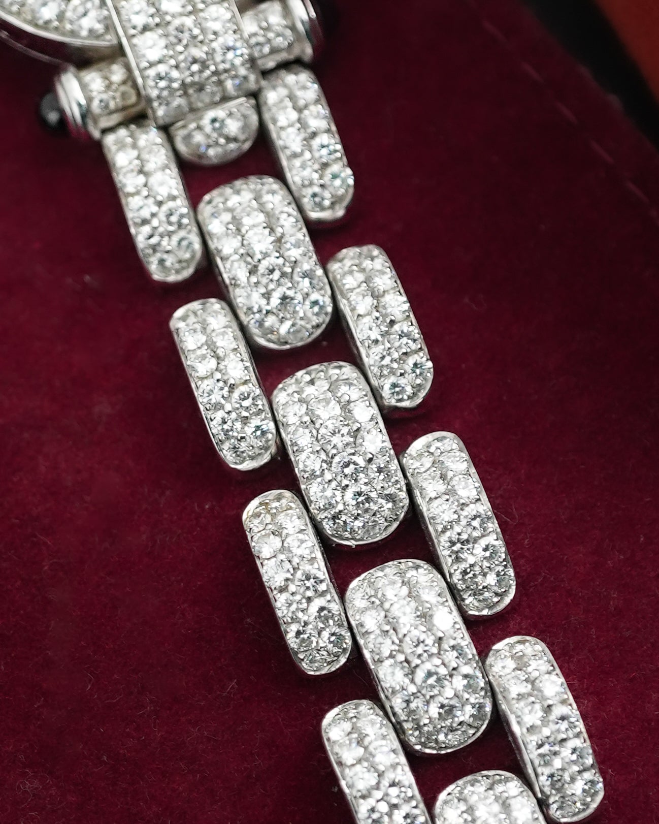 Chopard Imperiale Small Seconds in 18k White Gold Factory Diamonds