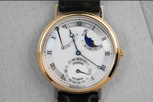 Breguet Classique Moonphase Power Reserve in 18K Yellow Gold 3130 3130BA