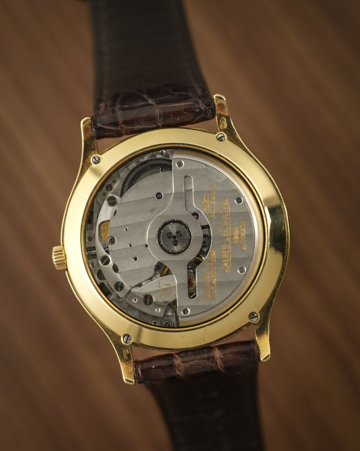 Jaeger LeCoultre JLC Odysseus Triple Calendar Moonphase Coultre in 18K Solid Yellow Gold 141.120.1