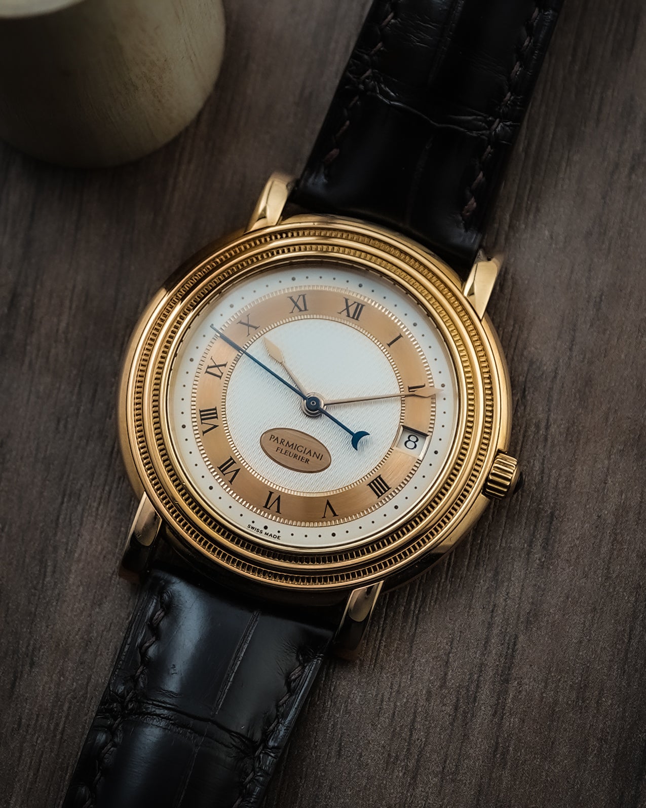 Parmigiani Fleurier Toric in 18K Solid Rose Gold Automatic 1st Gen 40mm Stepped Bezel C00740