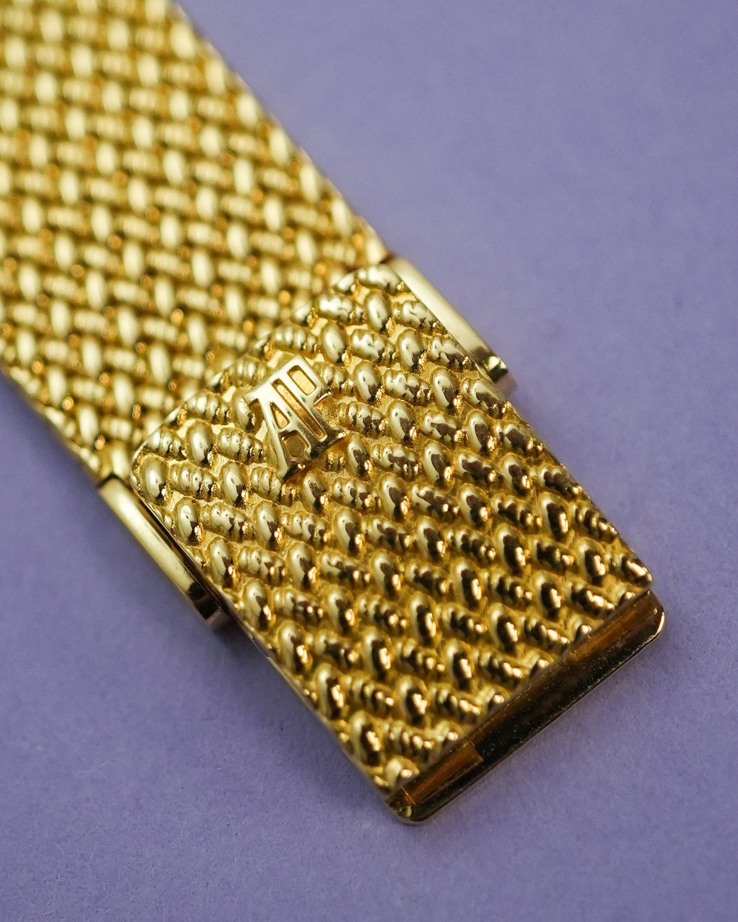 Audemars Piguet Cobra Manual Winding in Solid 18K Yellow Gold Factory Diamond Index 76763