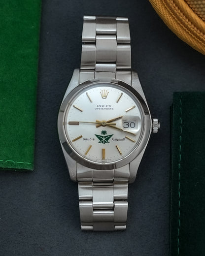 Rolex Oyster Date Precision Saudi Airline Emblem Logo 6694