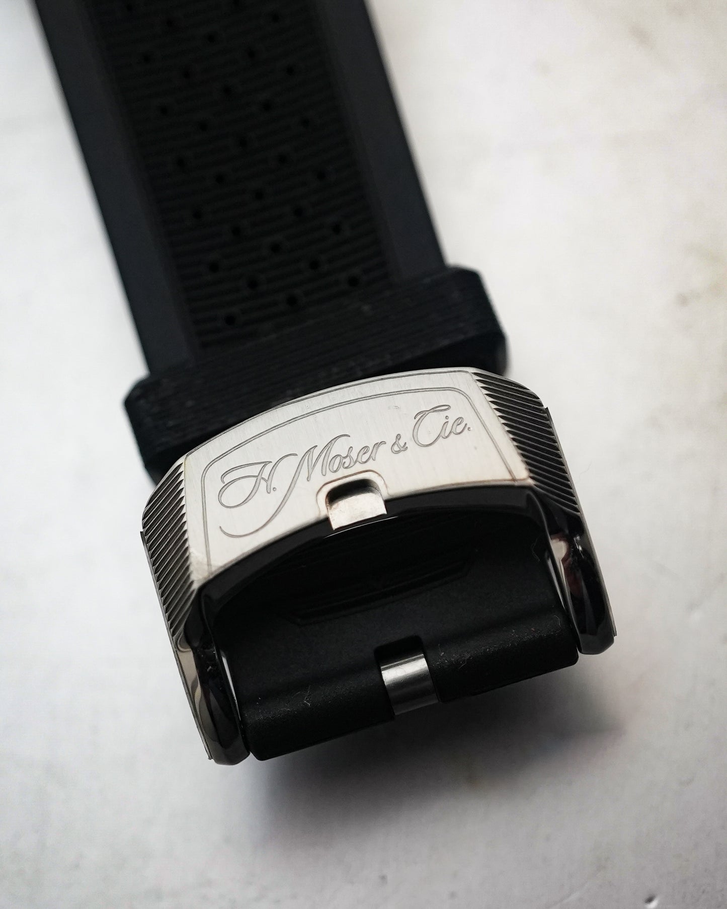 H.Moser & Cie Pioneer Cylindrical Tourbillon Skeleton Moser Limited Edition 15 Pieces 3811-1201