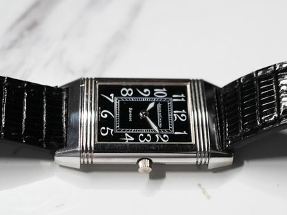 Jaeger-LeCoultre JLC Reverso Classique Breguet Floral Index in 18K White Gold Jaeger 250.3.86