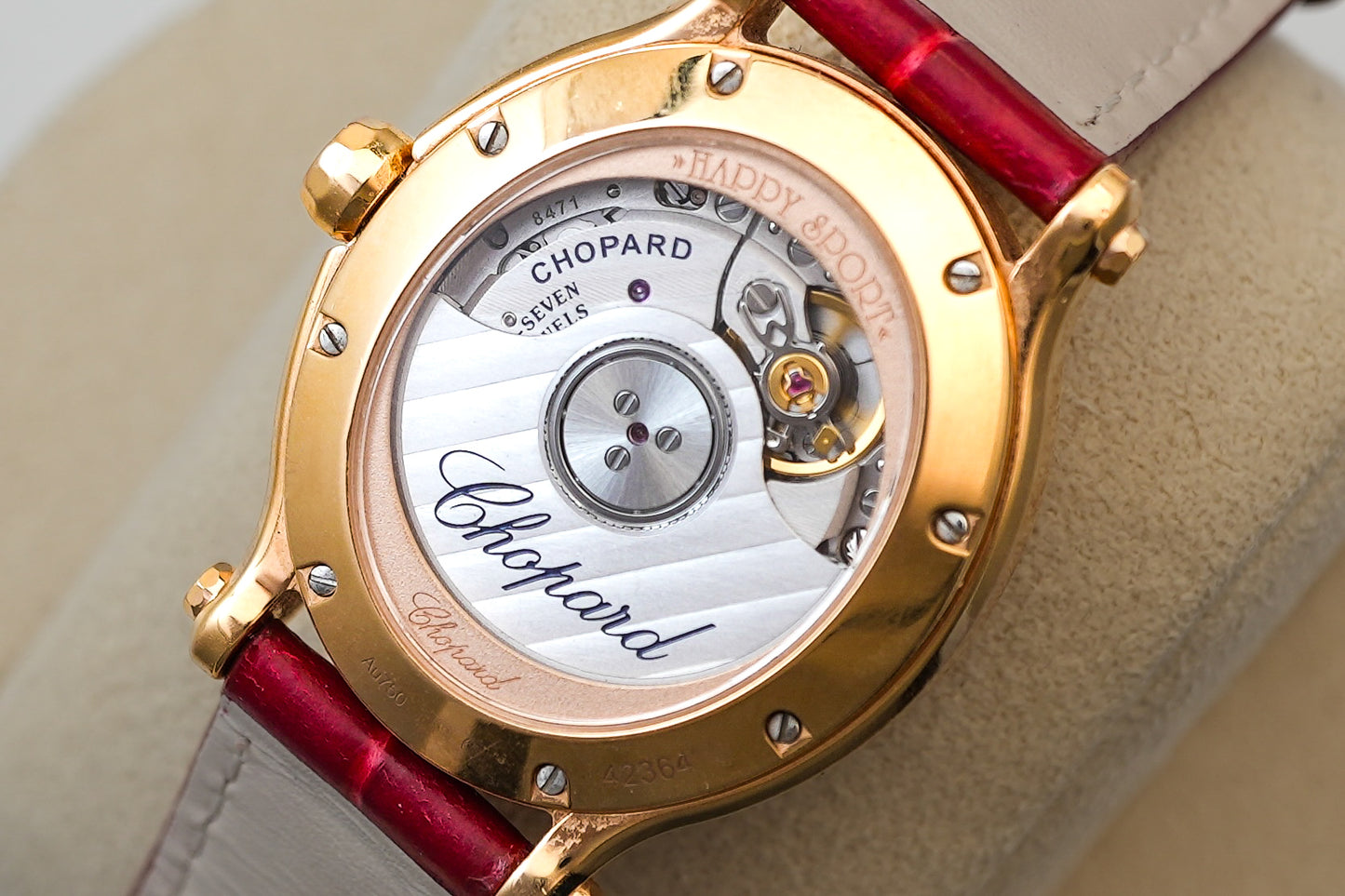 Chopard Happy Sport Oval Factory Diamonds Oval in 18k Solid Rose Gold 275362 275362-5002