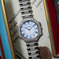 Gerald Genta in 18K Solid White Gold Factory Diamond MOP Mother of Pearl 3042.7