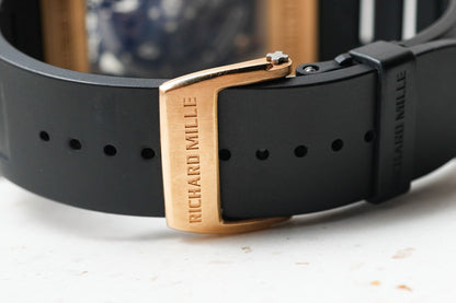 Richard Mille Factory Set Diamonds in 18K Solid Rose Gold RM010 RM10 RM 010 10