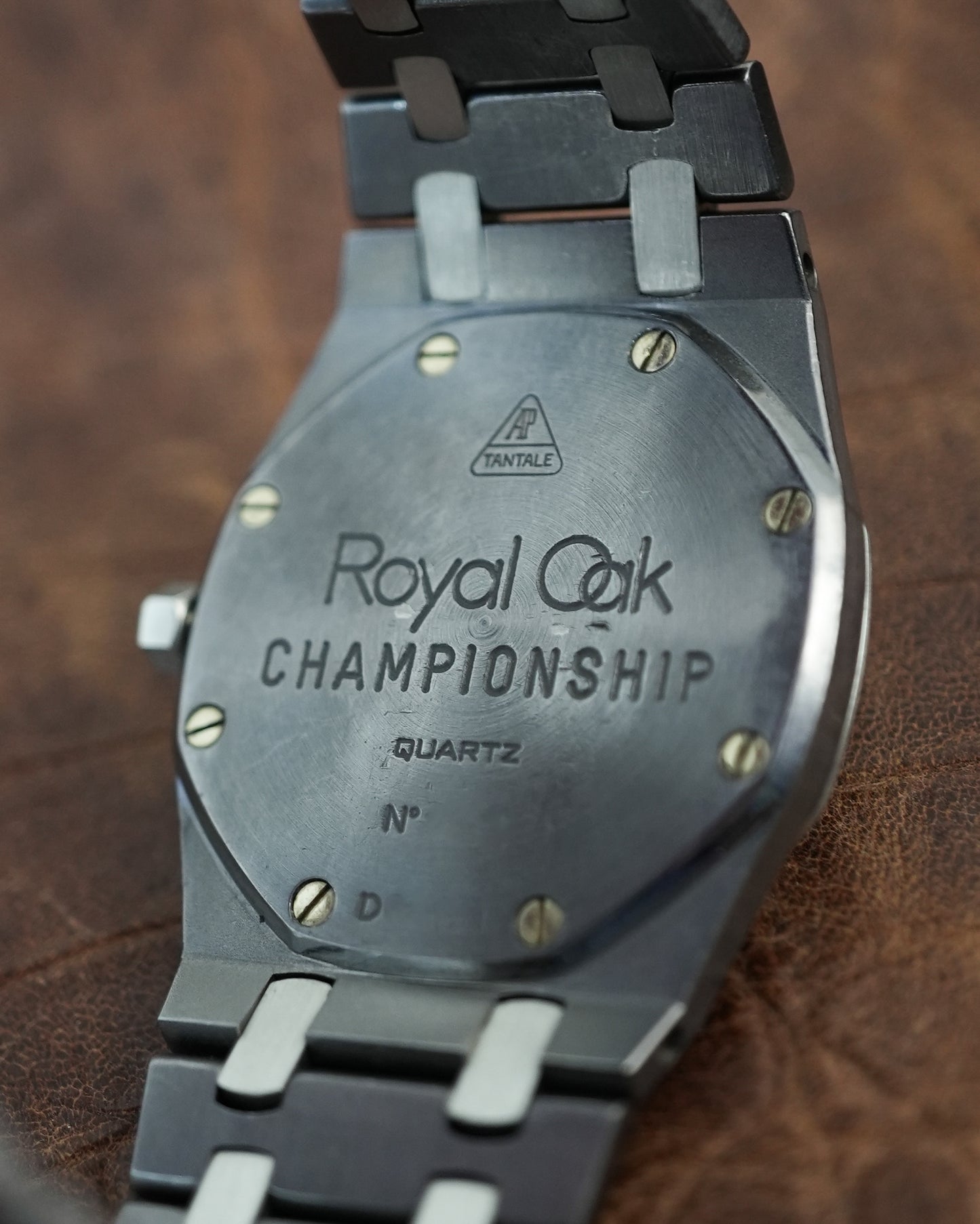Audemars Piguet Royal Oak Nick Faldo Tantalum Petite Tapisserie Numbered 2000 Pieces 56175TT