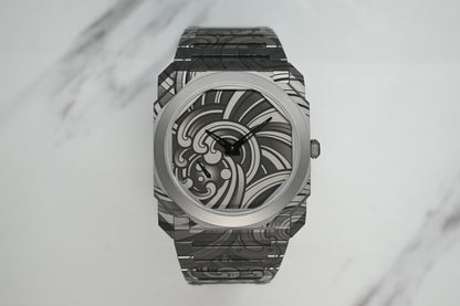 Bulgari Octo Finissimo Tattoo Acqua Chronopassion Titanium Limited Edition 30 Pieces Bvlgari 103707 BGO40TXT