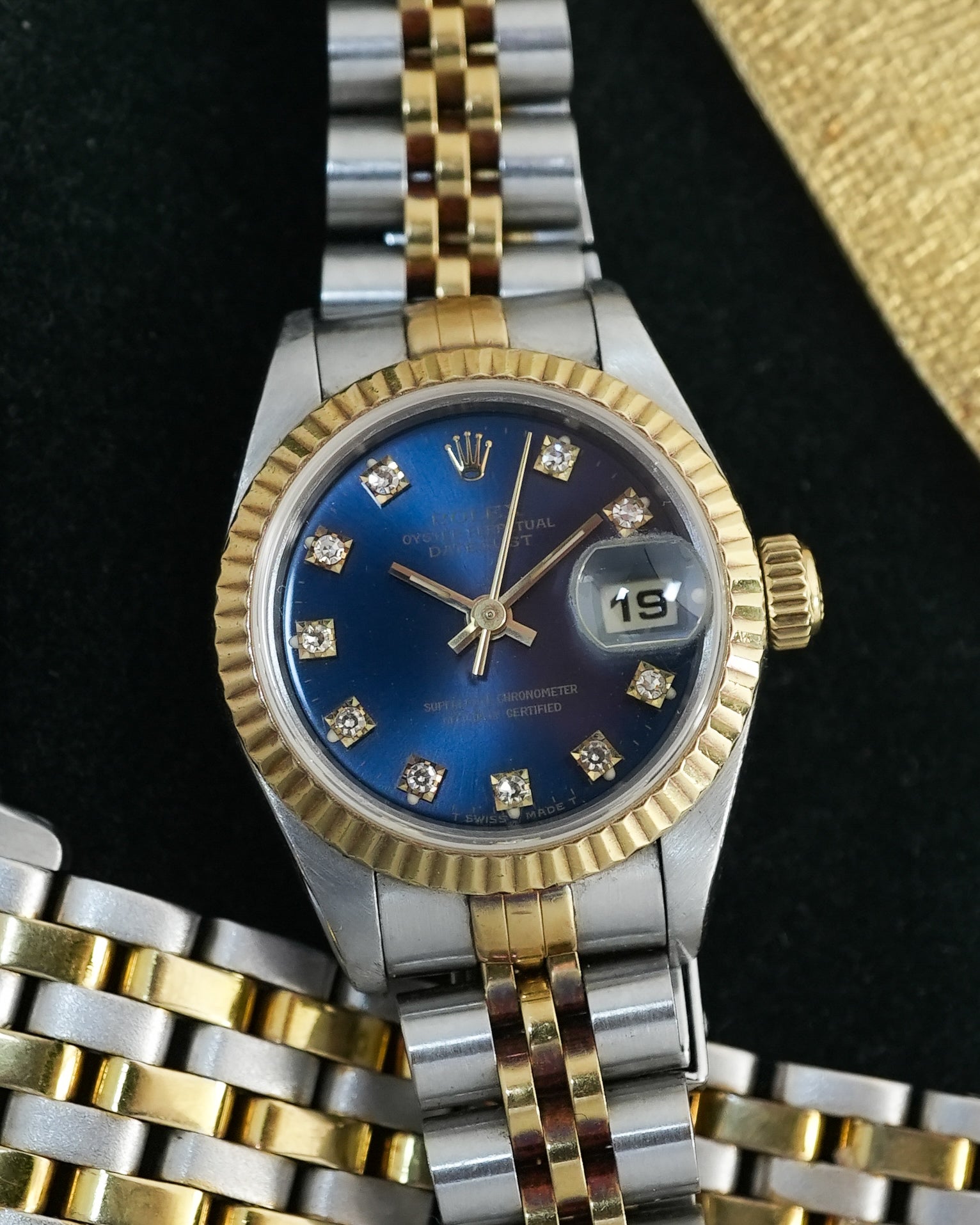 Rolex Datejust Ladies 26mm Lady Oyster Perpetual in 18k Two Tone 69173