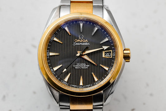 Omega Seamaster Aqua Terra Co Axial Two Tone Rose Gold  231.20.39.21.06.001