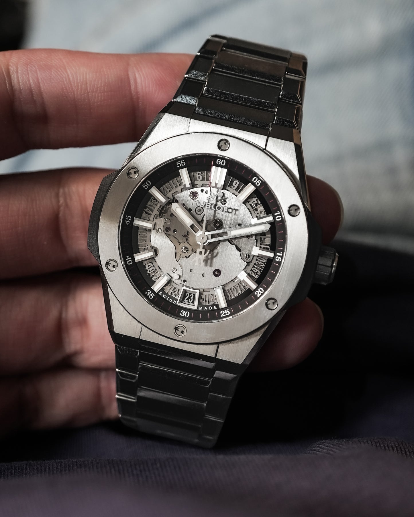 Hublot Big Bang Integrated Titanium 456.NX.0170.NX