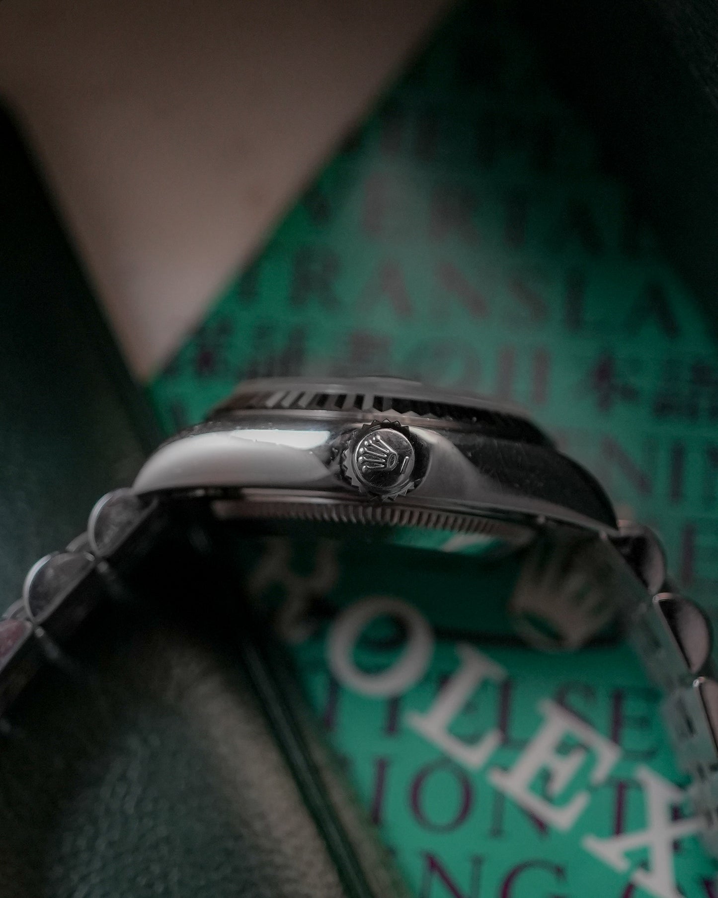 Rolex Datejust Sodalite Lady Ladies Factory Diamonds 26mm 79174