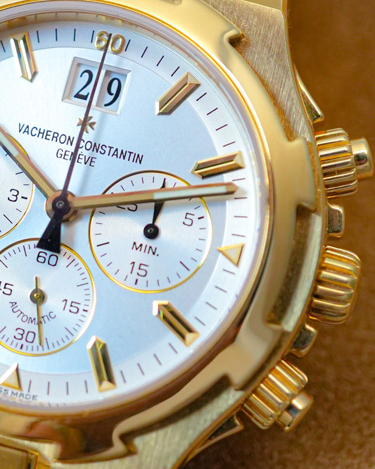 Vacheron Constantin Overseas Chronograph in Solid 18K Yellow Gold 49140 49140/423j-8791