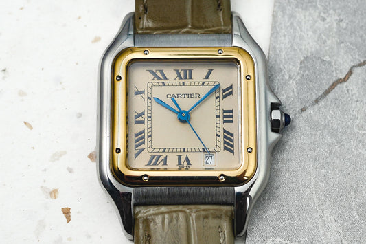 Cartier Panthere in Two Tone Yellow Gold and Steel Panther 27mm Quartz W250285A 83949