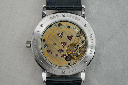 A. Lange & Sohne 1815 Moonphase Emil Platinium 36mm Numbered Edition 150 Pieces 231.035