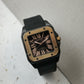 Cartier Santos 100 XL PVD Rose Gold Bezel 2656 W2020009