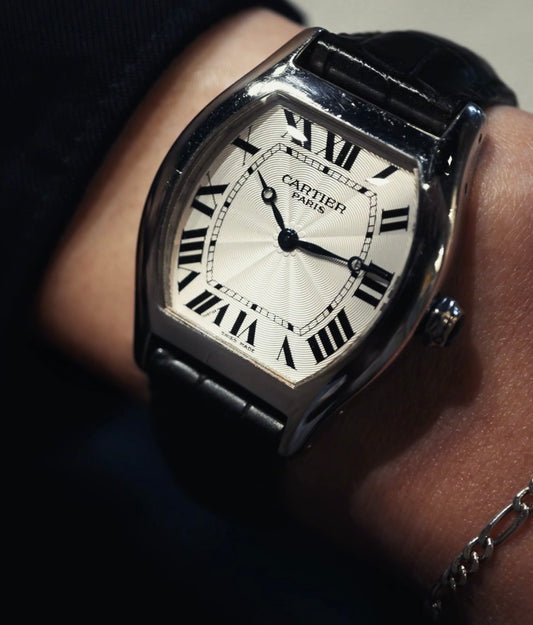 Cartier Tortue CPCP Prive Paris Collection in Platinium 2518D W1546151