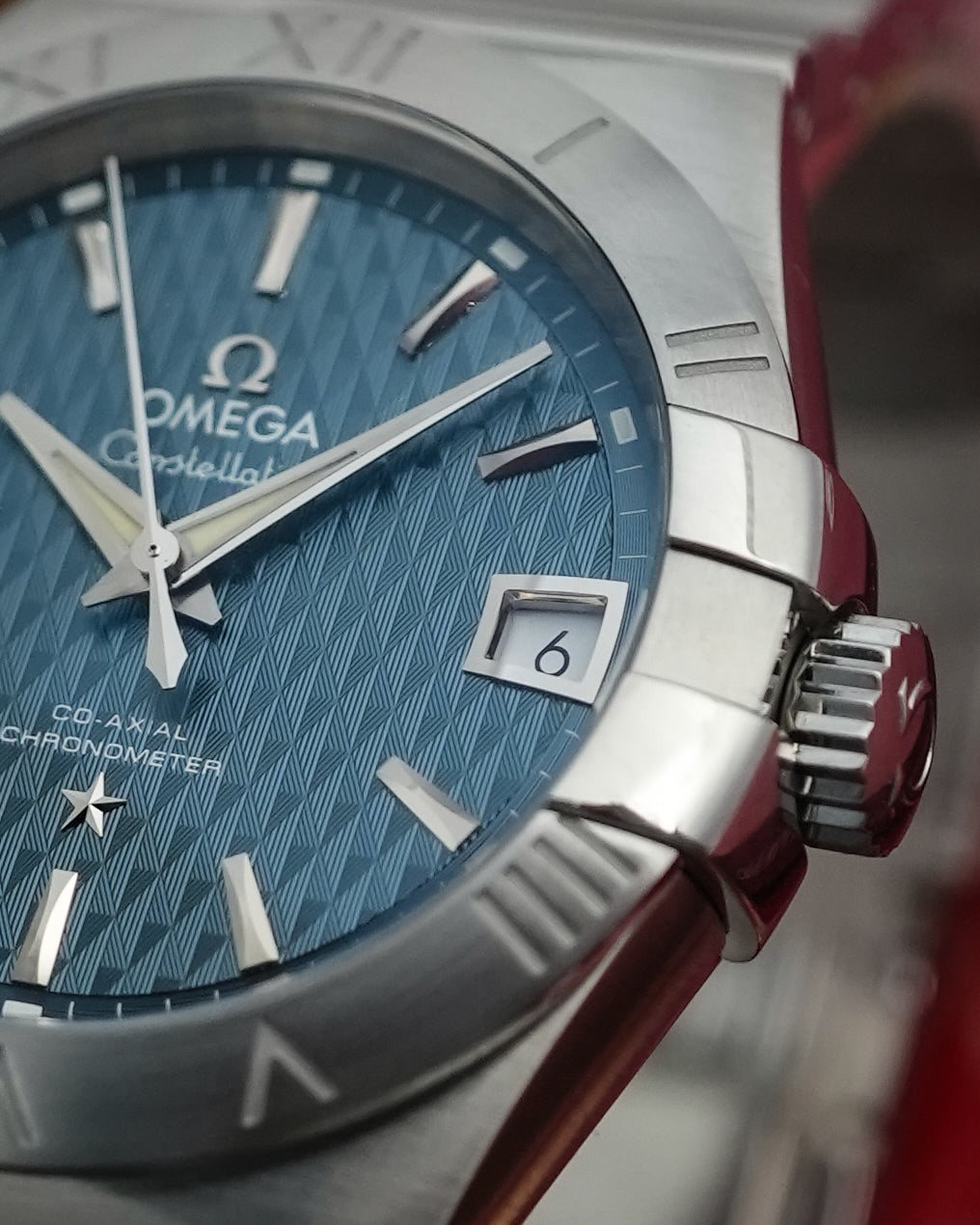 Omega Constellation Men 38mm Blue 123.10.38.21.03.001