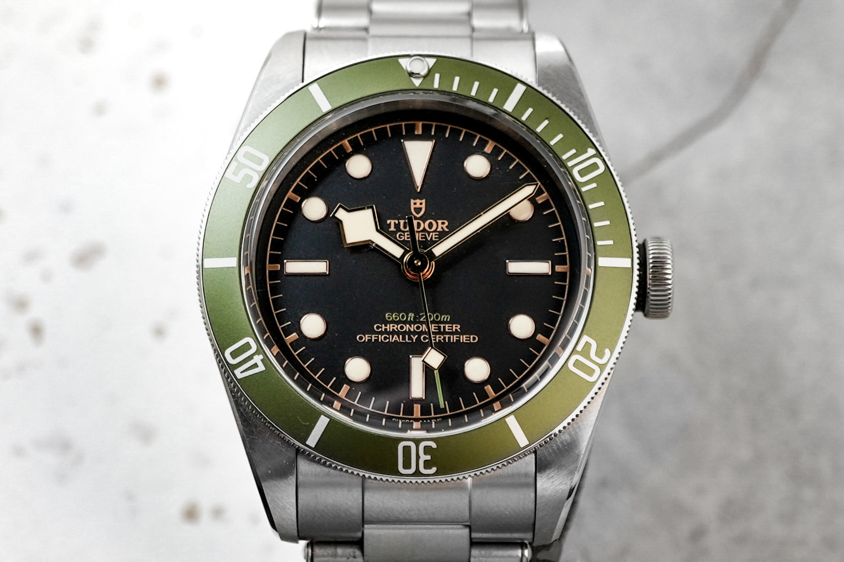 Tudor Harrods Black Bay Boutique Edition 41 Green 41mm 79230 79230G