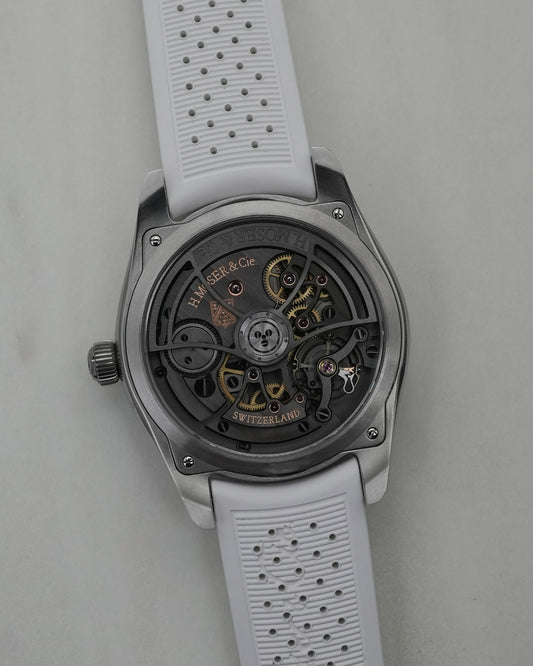 H.Moser & Cie Moser Pioneer Center Seconds Sunny Side Up Yellow Fume 40mm 3201-1200