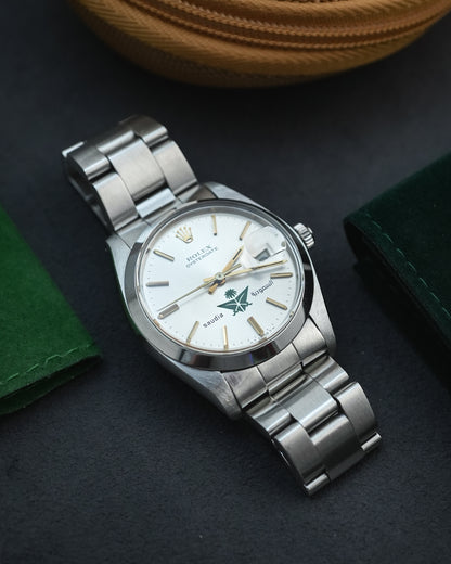 Rolex Oyster Date Precision Saudi Airline Emblem Logo 6694