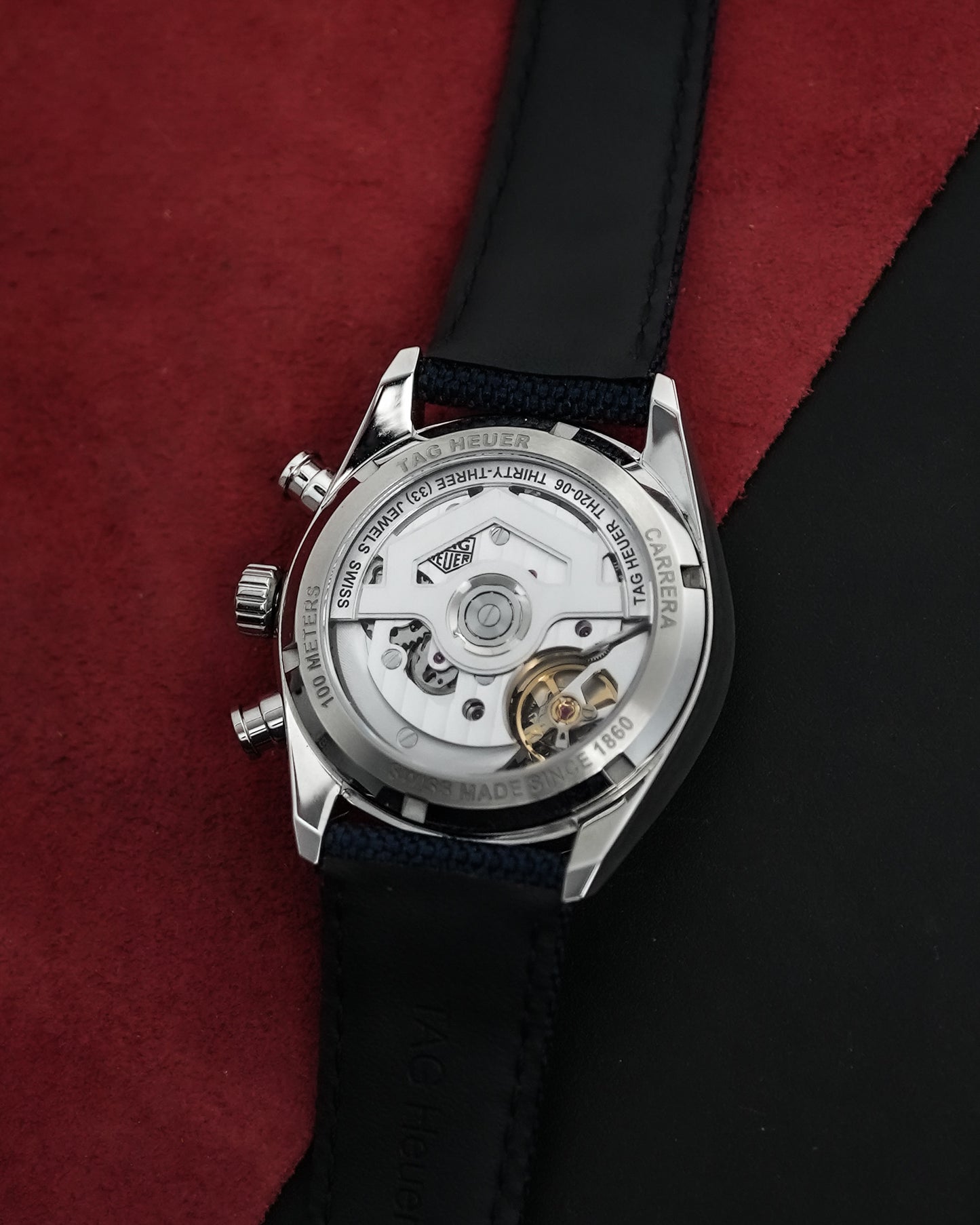 Tag Heuer Skipper Carrera Glassbox 39mm CBS2213 CBS2213.FN6002