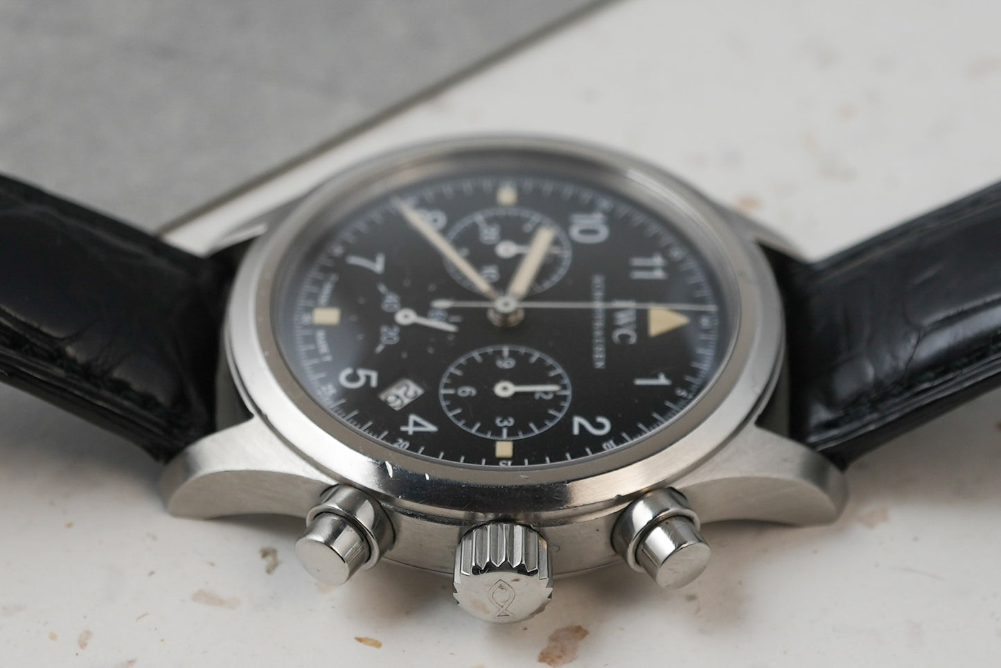 IWC Pilot Chronograph Tritium Quartz 36mm IW374101