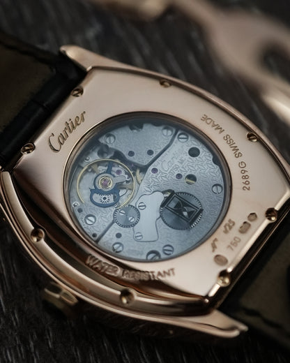 Cartier CPCP Tortue Hourglass Edition in 18K Solid Rose Gold 25 Pieces 2689G 2689