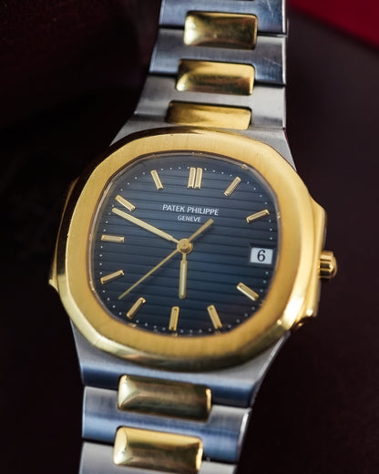 Patek Philippe Nautilus in 18K Solid Gold Blue Dial 3900 3900/1