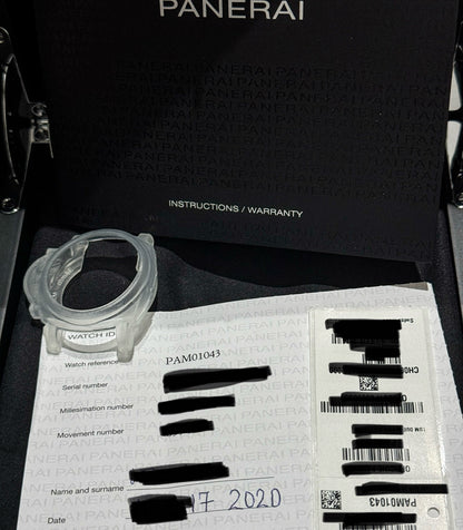 Panerai Luminor Due Automatic 38mm PAM01043 PAM1043 01043 1043