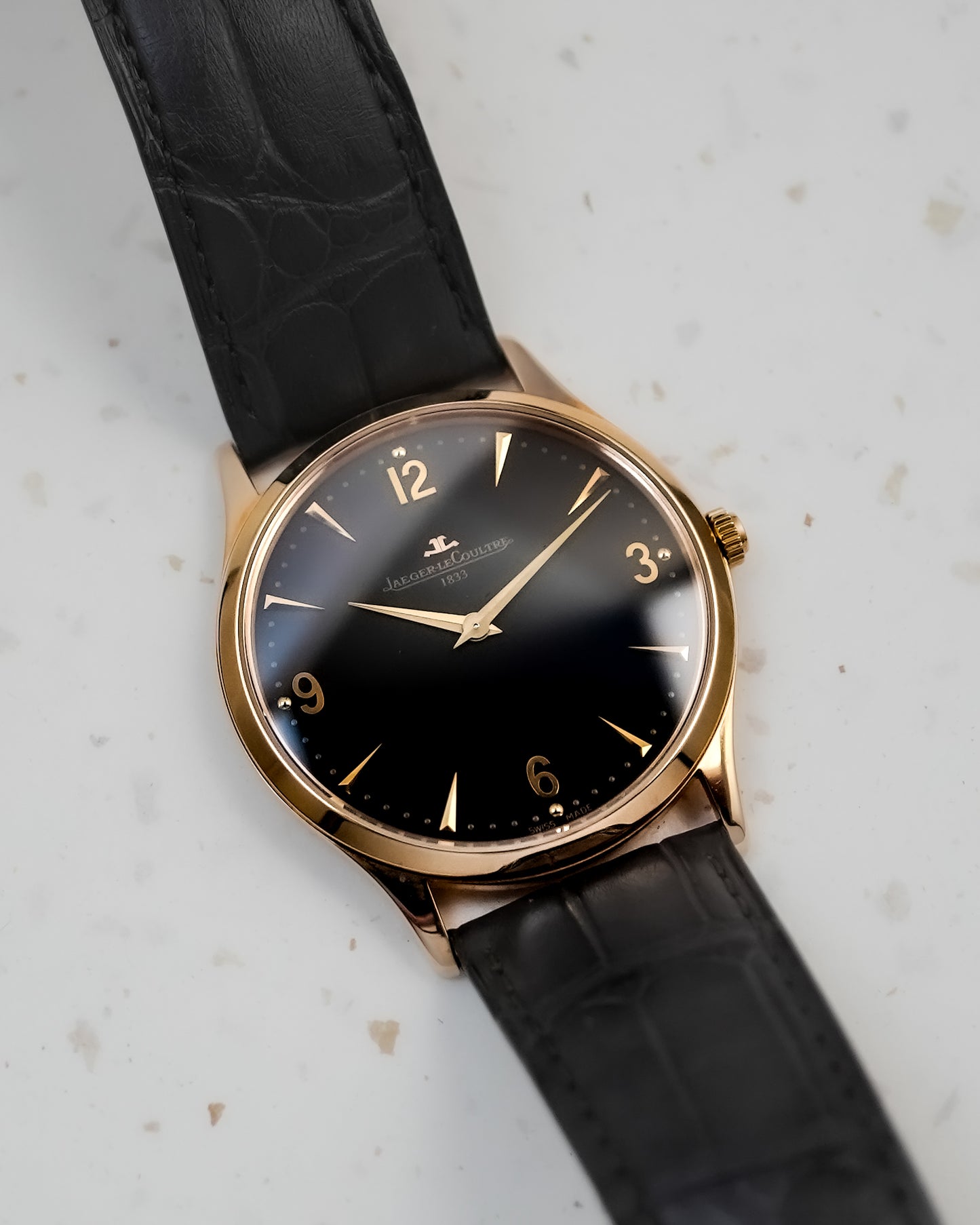 Jaeger LeCoultre JLC Master Ultra Thin in 18K Rose Gold 38mm Numbered 575 Pieces 172.2.79.S Q1342550