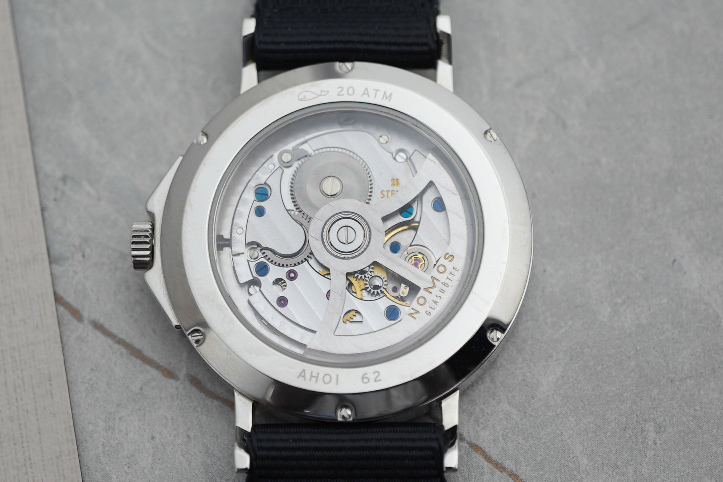 Nomos Glashutte Ahoi Datum 555