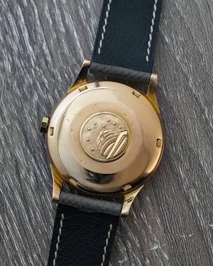 Omega Constellation Rail Track in Solid 18k Rose Gold 14393