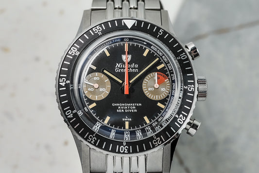 Nivada Grenchen Chronomaster Orange Boy 38mm 86011M04