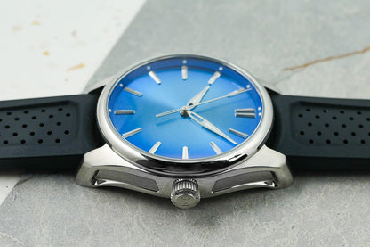 H Moser & Cie Pioneer Centre Seconds Artic Blue & 3200-1217