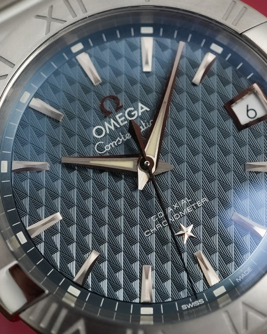 Omega Constellation Men 38mm Blue 123.10.38.21.03.001