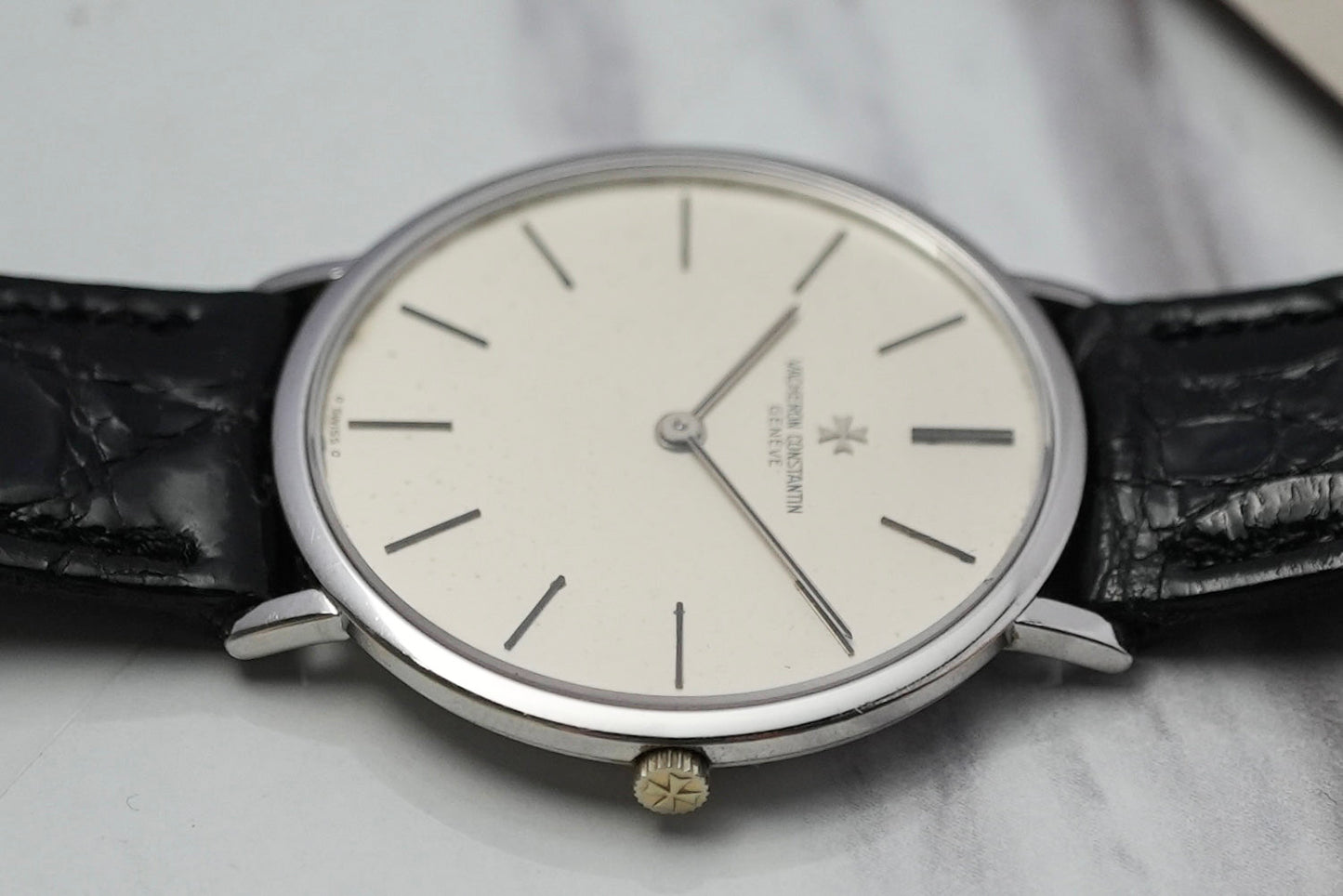 Vacheron Constantin Patrimony Extra Plate Movement Ultra Slim in 18K White Gold 33060