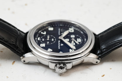 Blancpain Leman Double Time Zone GMT Night Day 2160-1130-53