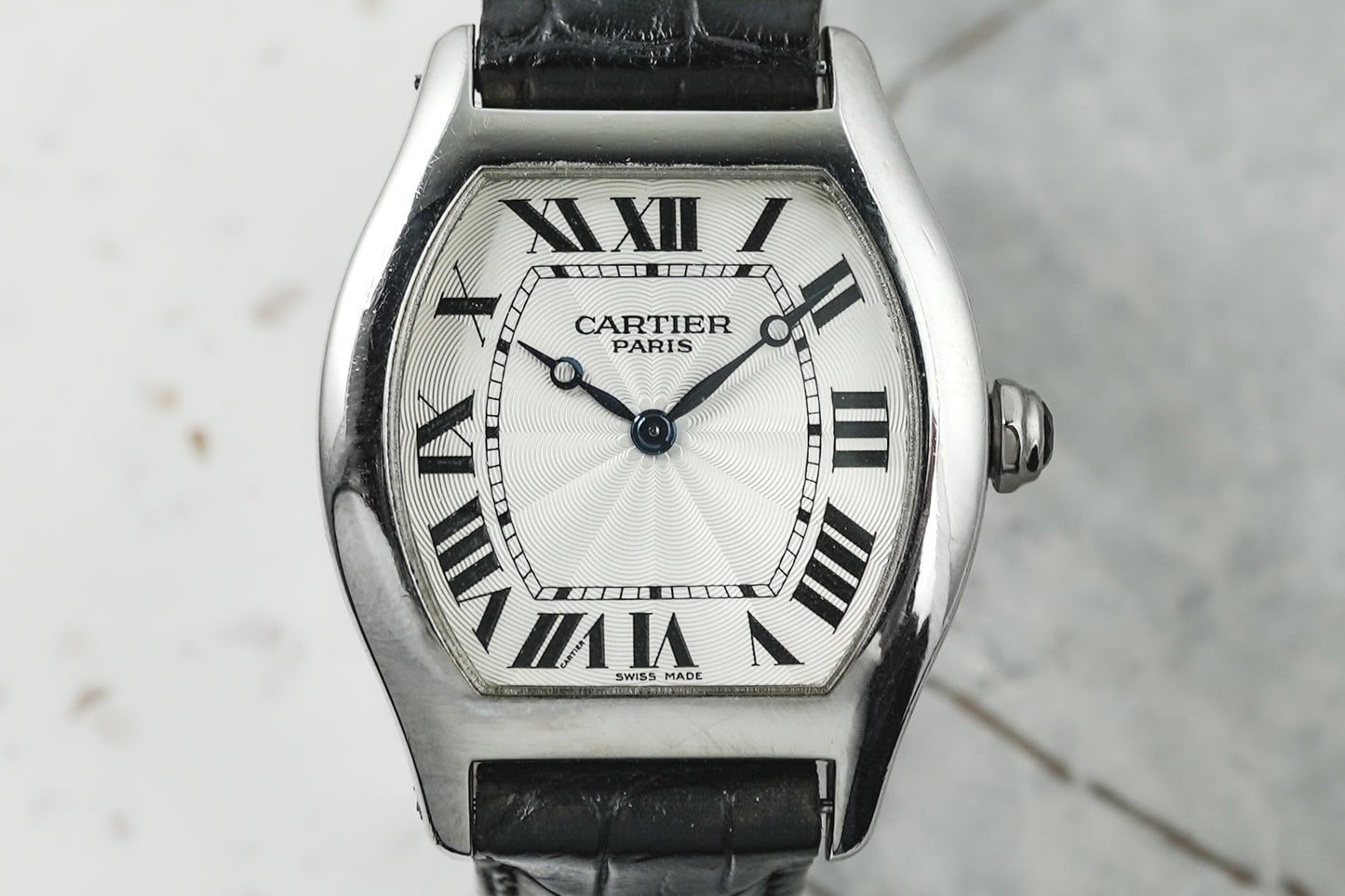 Cartier Tortue CPCP Prive Paris Collection in Platinium 2618D W1546151