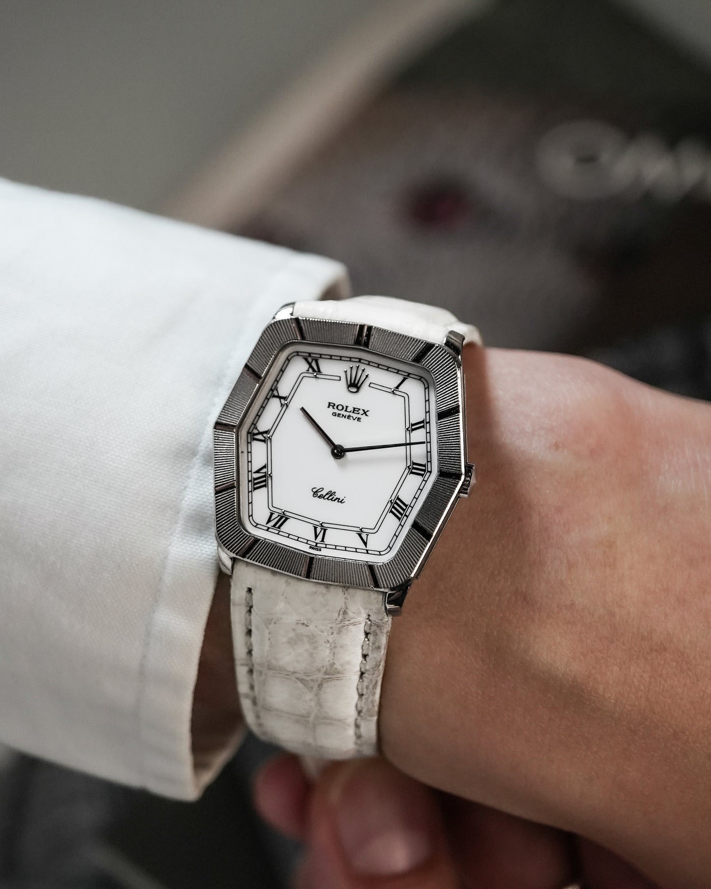 Rolex Cellini in 18K Solid White Gold 4170