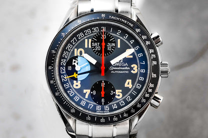 Omega Speedmaster Day Date Triple Date Michael Schumacher MK40 39mm 3520.53.00 35205300