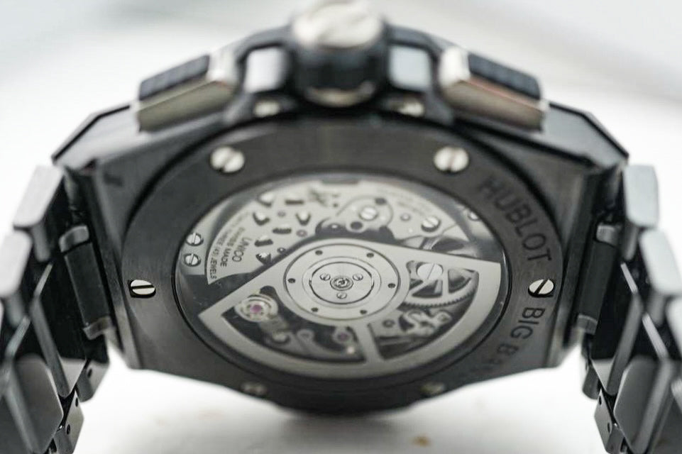 Hublot Big Bang Black Magic Integrated Bracelet Skeletom Ceramic 42mm 451.CX.1170.CX