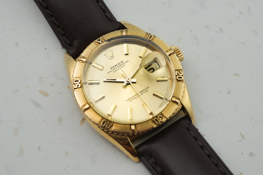 Rolex Turn O Graph Thunderbird in 18K Solid Yellow Gold 6609