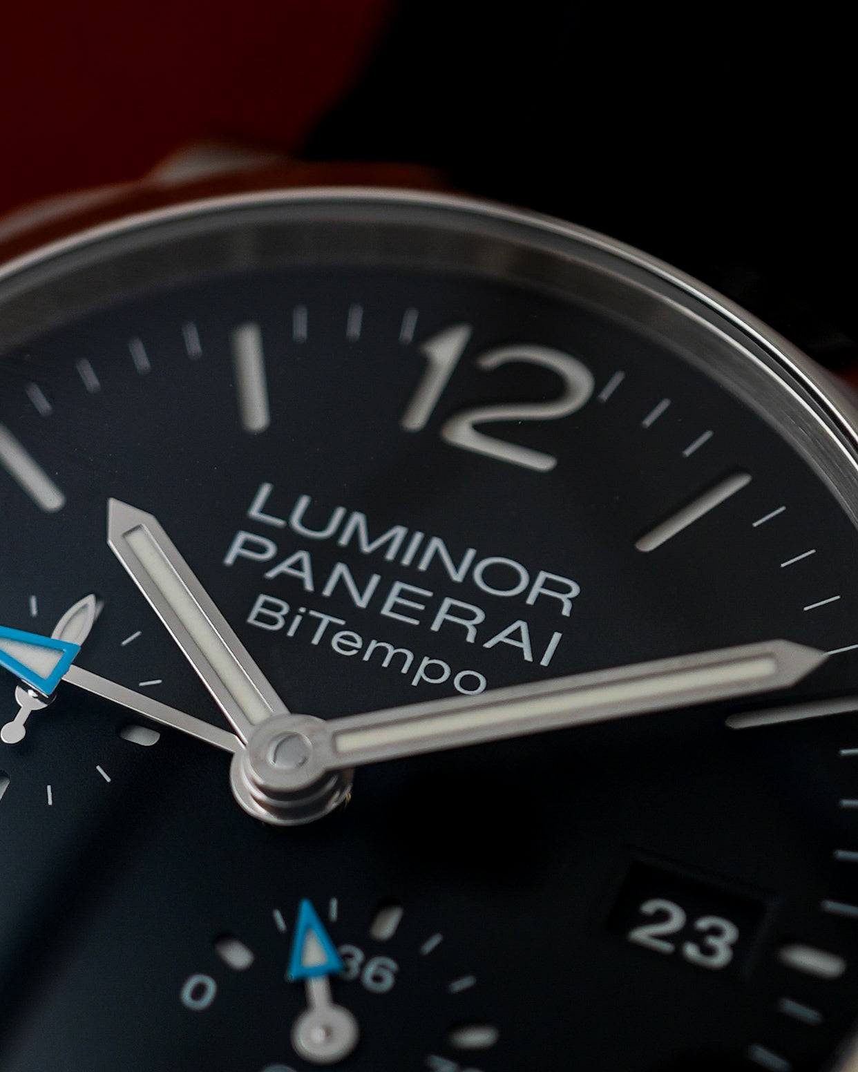 Panerai Luminor GMT Bitempo Power Reserve 72 Hours Automatic 44mm PAM01360 PAM1360 PAM 01360 1360
