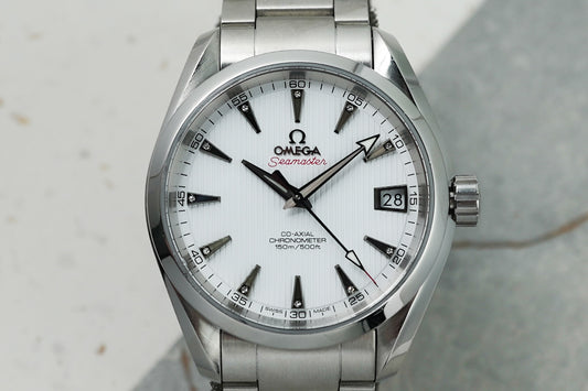 Omega Seamaster Aqua Terra Diamond on Index 231.10.39.21.54.001 23110392154001