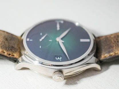 H.Moser & Cie Endeavour Perpetual Calender Purity Green in 18k White Gold 50 Pieces Moser 1800-0202