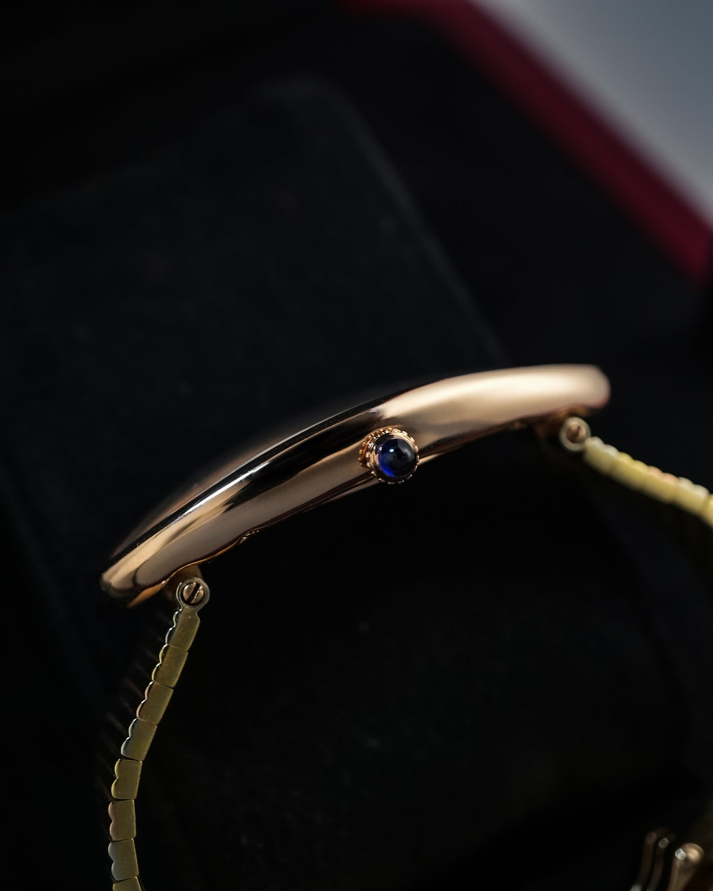 Cartier Baignore Allongee France Manual Winding in 18K Solid Rose Gold 2515
